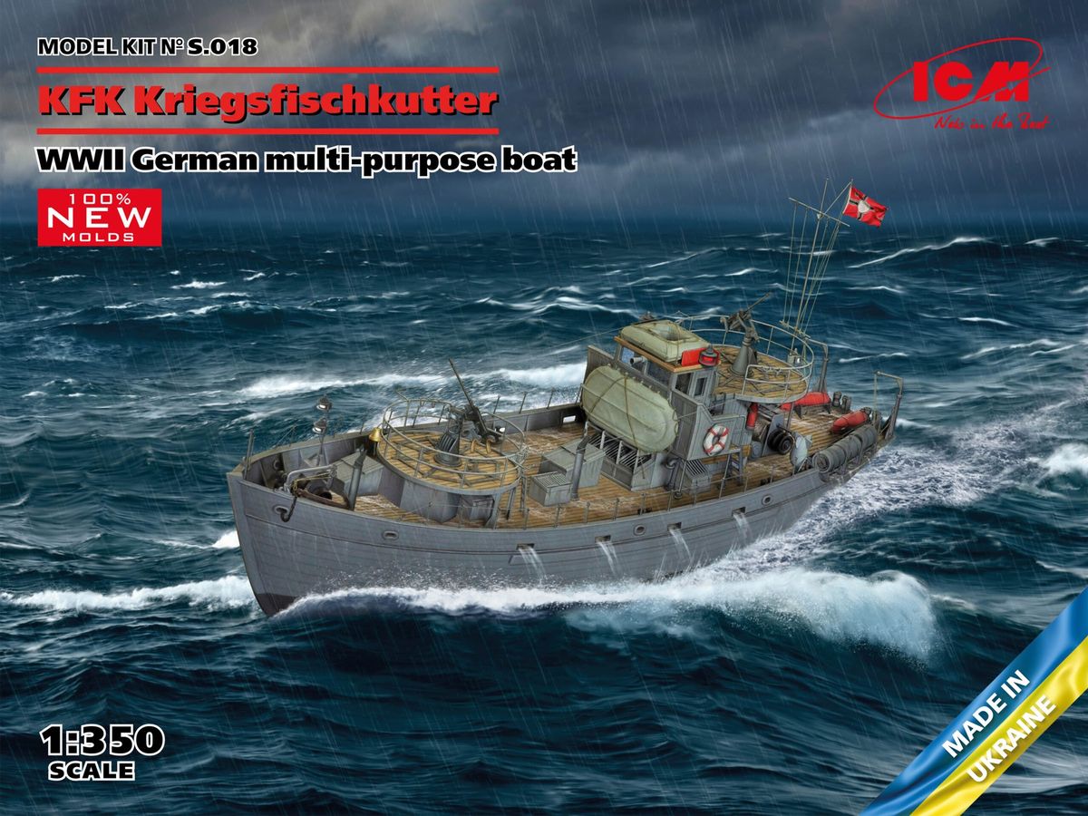 KFK Kriegsfischkutter WWII German Multi-Purpose Boat