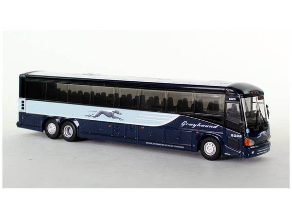 MCI D4505 Motorcoach Greyhound Bus Lines Destination Chicago
