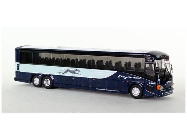 MCI D4505 Motorcoach Greyhound Bus Lines Destination Dallas