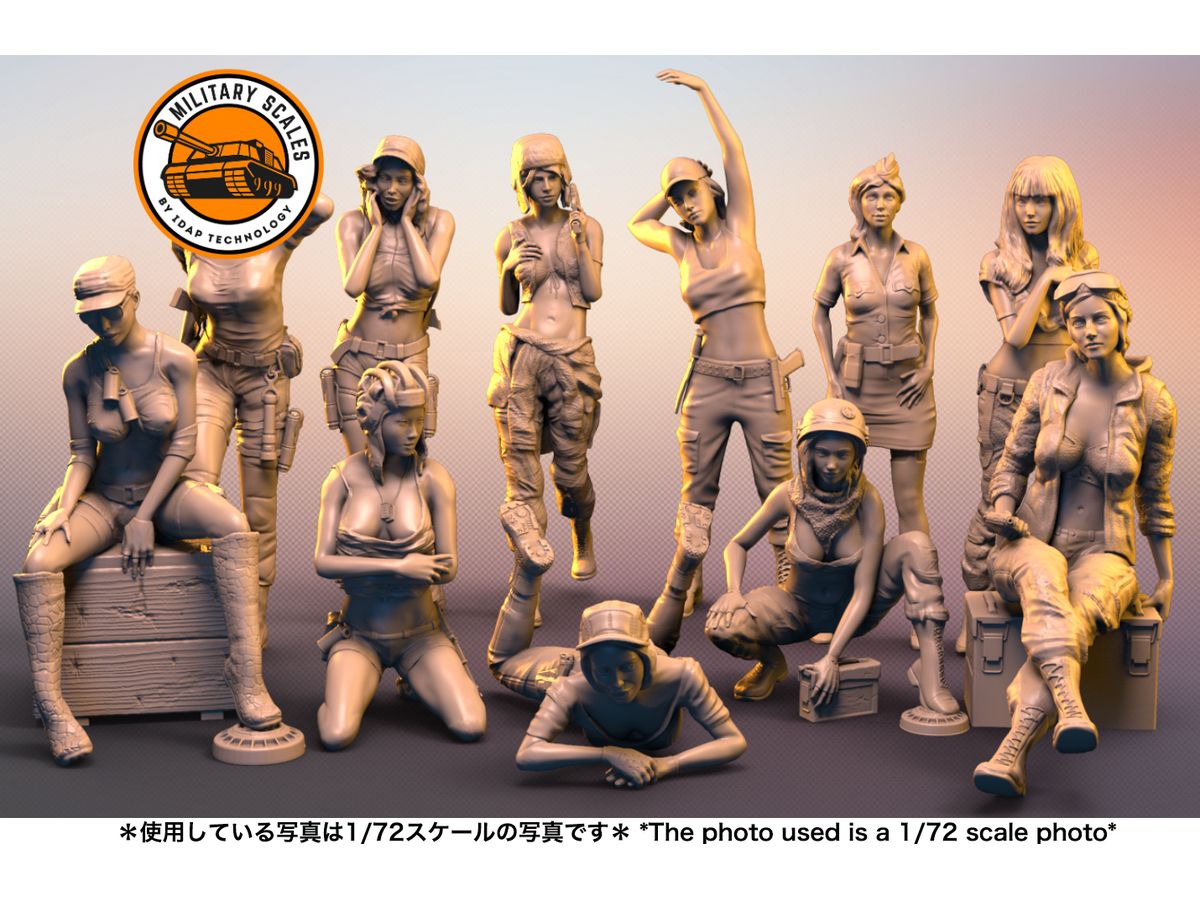 11 Military Girls