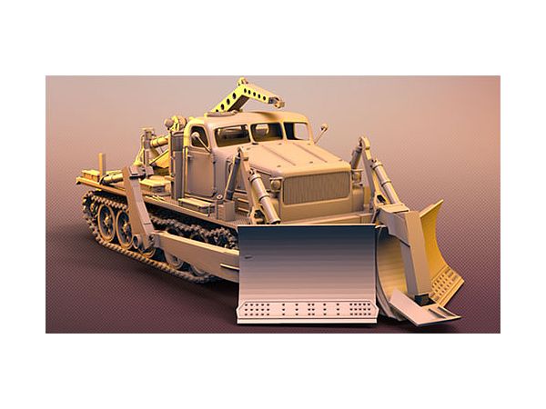 Russia BAT-M Large Dozer Equipped Tracked Work Vehicle