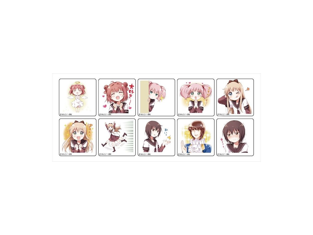 YuruYuri: Acrylic Mascot Amusement Club Ver. A 1Box 10pcs