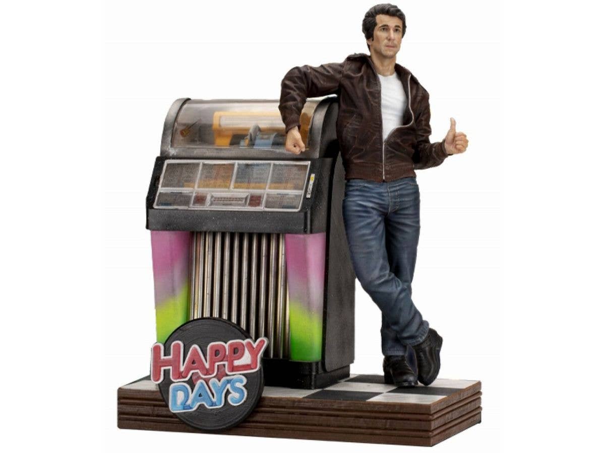 Happy Days/ Fonzie Arthur Fonzarelli Old & Rare Statue