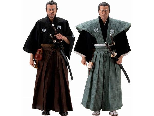 Toshiro Mifune Action Figure Ronin & Samurai Deluxe Double Pack