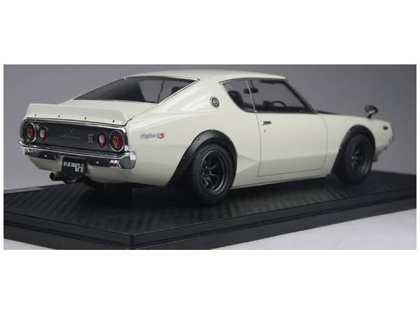 ミニカー　1/18 Nissan SKYLINE 2000 GT-R KPGC110 (ホワイト) [IG0300] Autoart Nissan Skyline 2000 GT-R (KPGC110) Tuned version