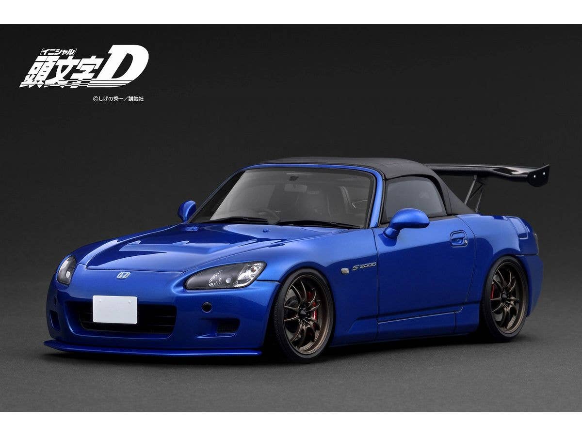 INITIAL D Honda S2000 (AP1) Blue Metallic