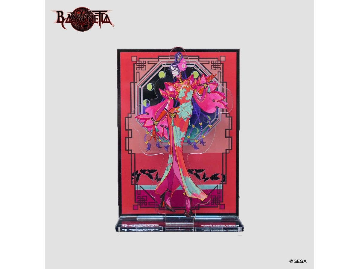 Bayonetta Acrylic Stand - Event Key visual by Mari Shimazaki (Reissue)