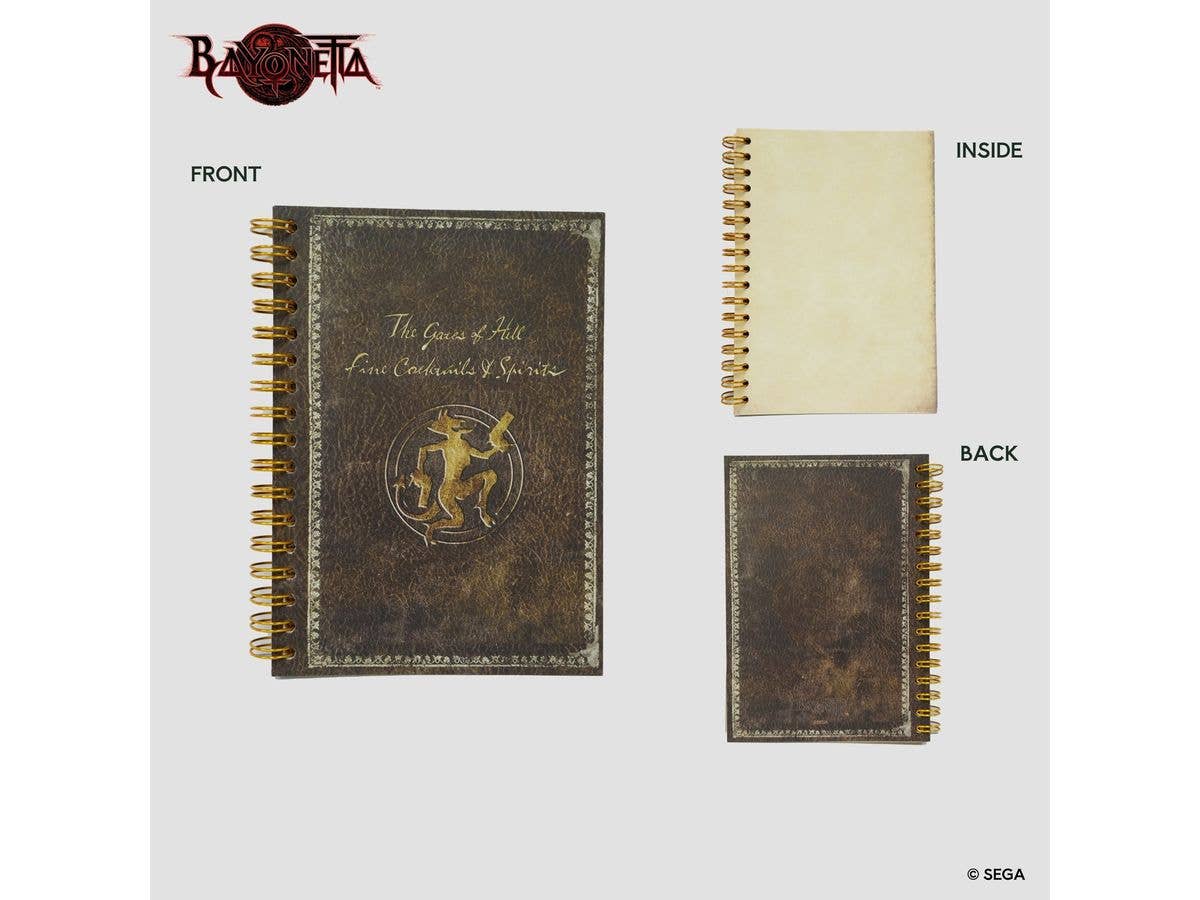 Bayonetta The Gates of Hell Menu-Style Notebook (Reissue)