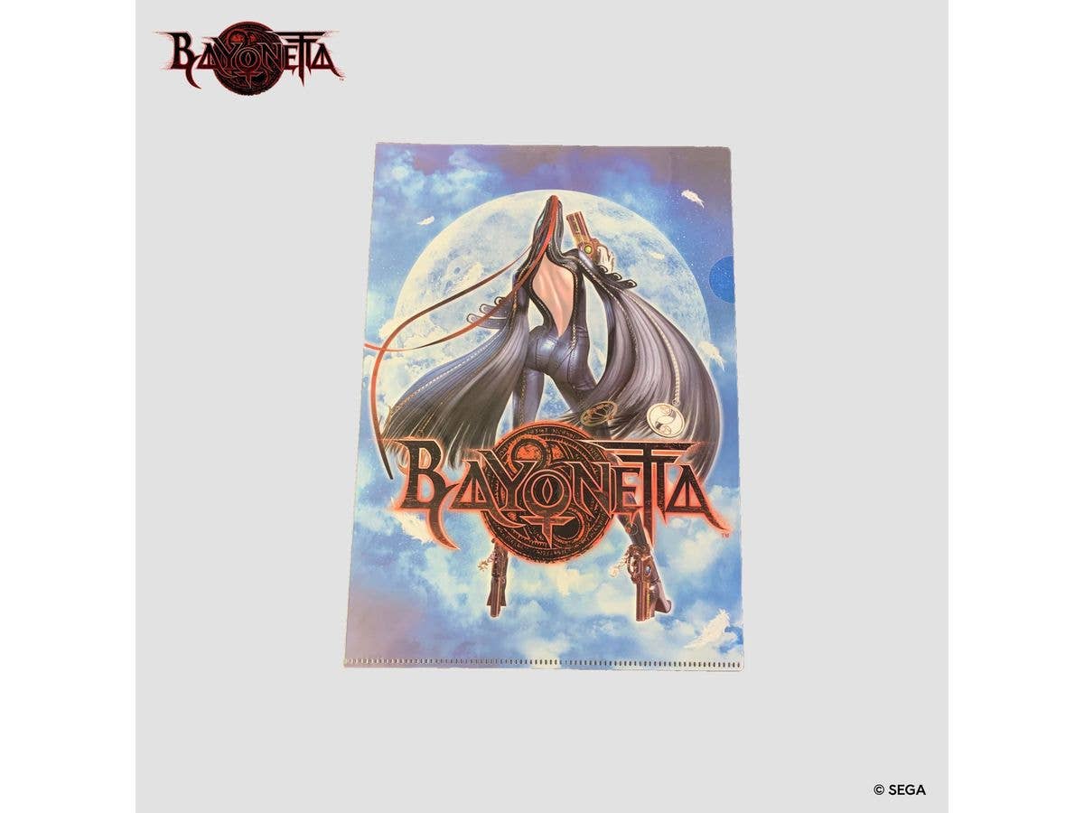 Bayonetta Clear File A4 - Package Art (Reissue)