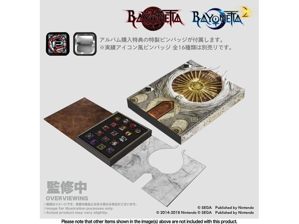 Bayonetta Bewitchments Pin Badge Album