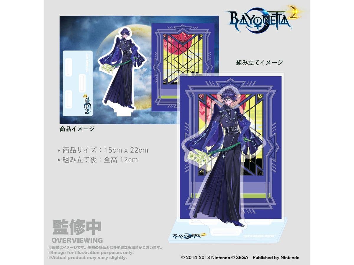 Bayonetta2 Acrylic Stand Event Key visual by Mari Shimazaki