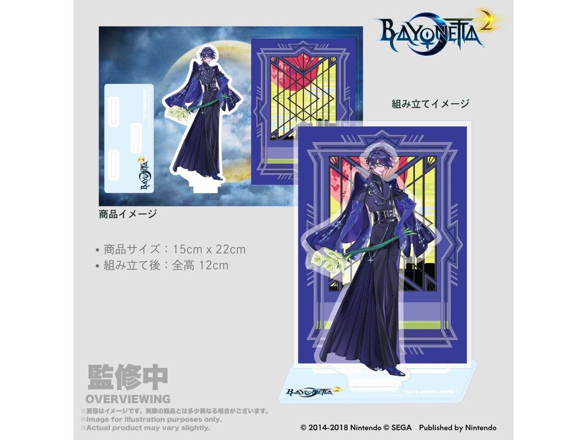 Bayonetta2 Acrylic Stand Event Key visual by Mari Shimazaki