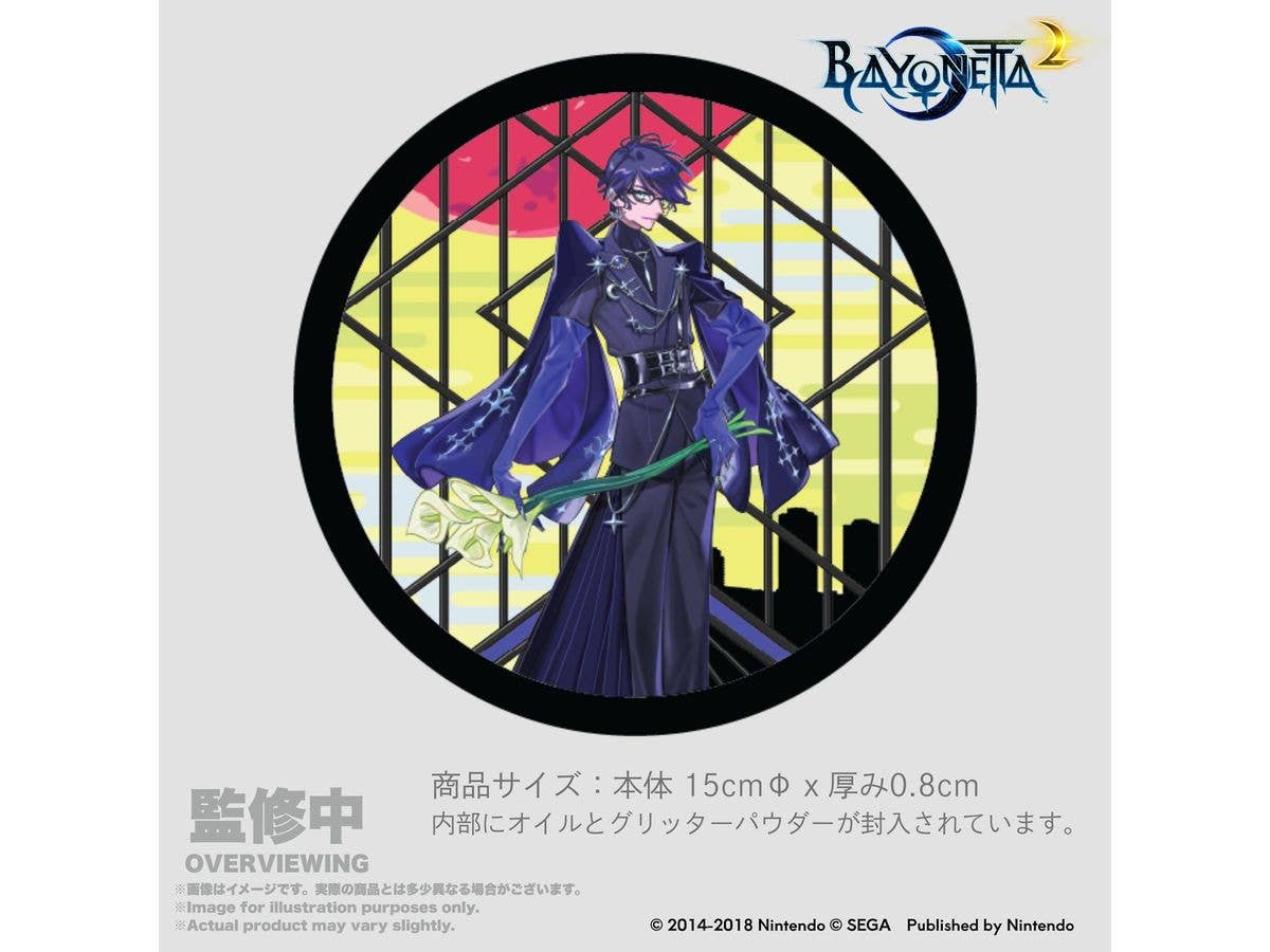 Bayonetta2 Glitter Coaster Event Key visual by Mari Shimazaki