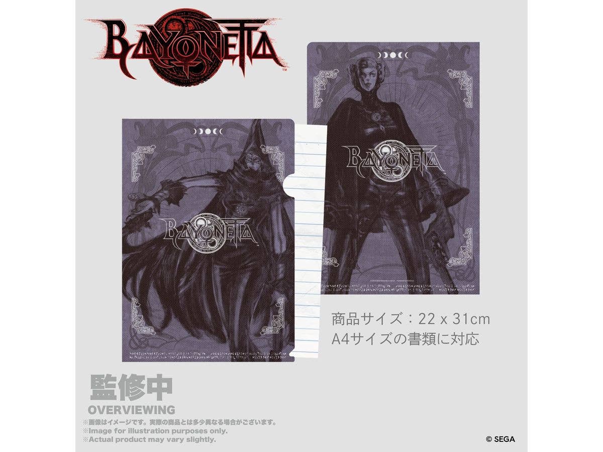 Bayonetta A4 Clear File Ancient Witches