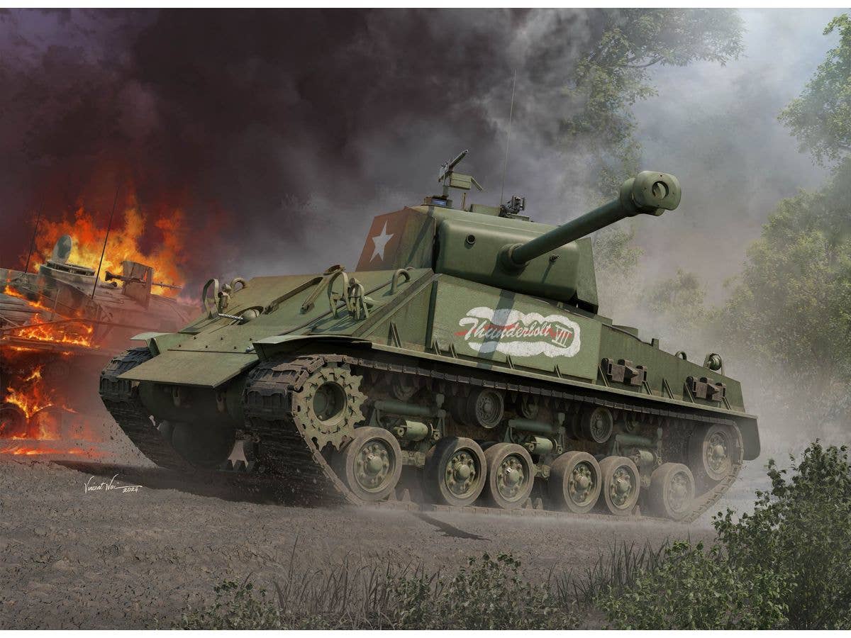 M4A3E8 Sherman Medium Tank ''Thunderbolt VII''