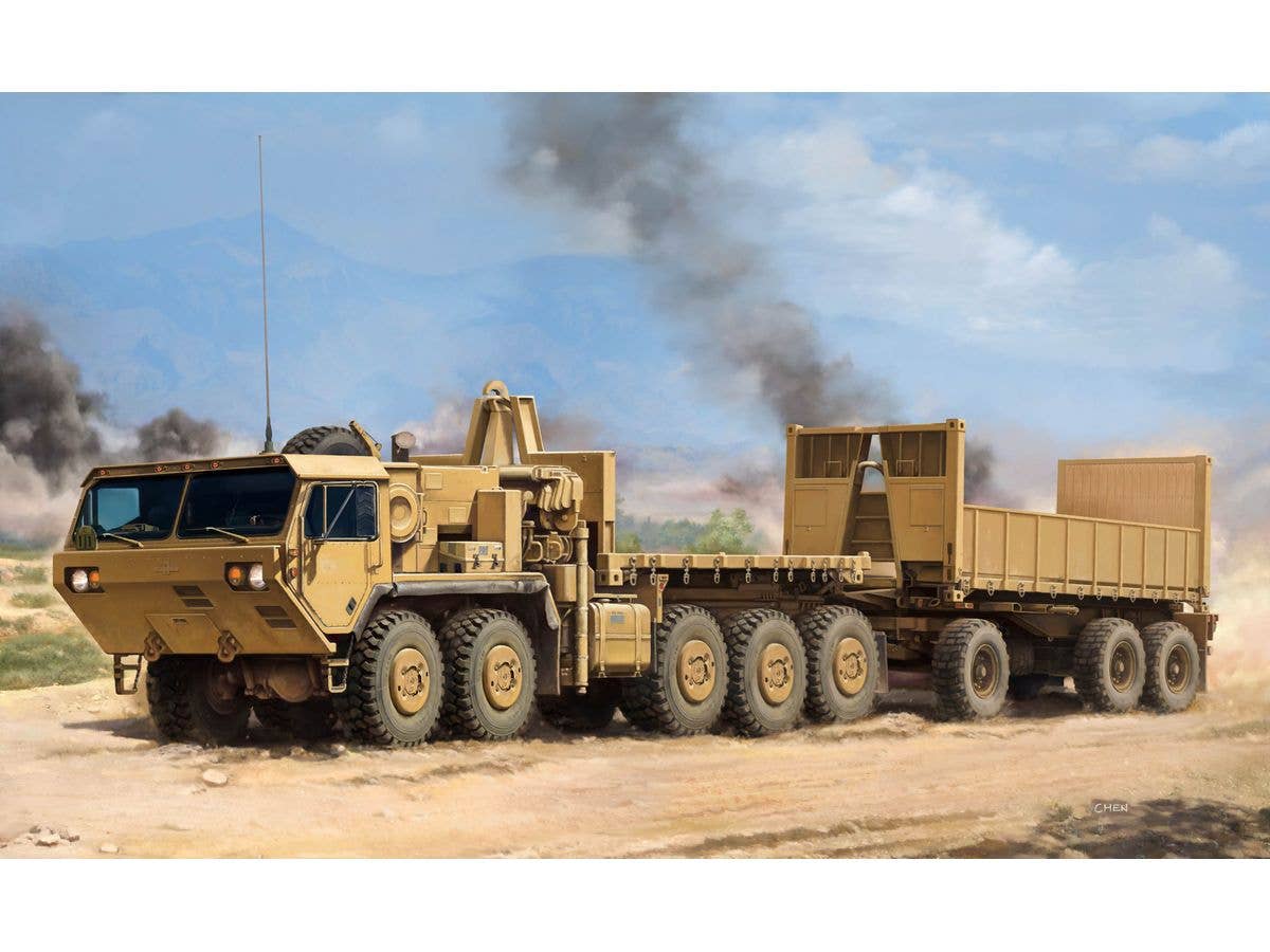 M1074 HEMTT PLS w/ M1076 Trailer