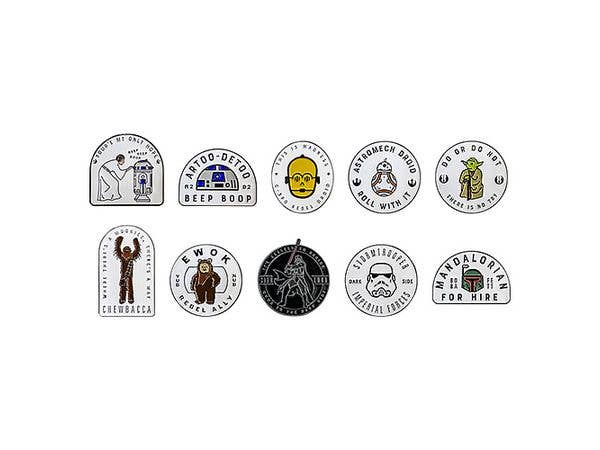 Star Wars Saga / Blind Pin Badge B 1 Box 10 Pieces Complete Box