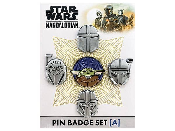 Star Wars The Mandalorian / Pin Badge Set A
