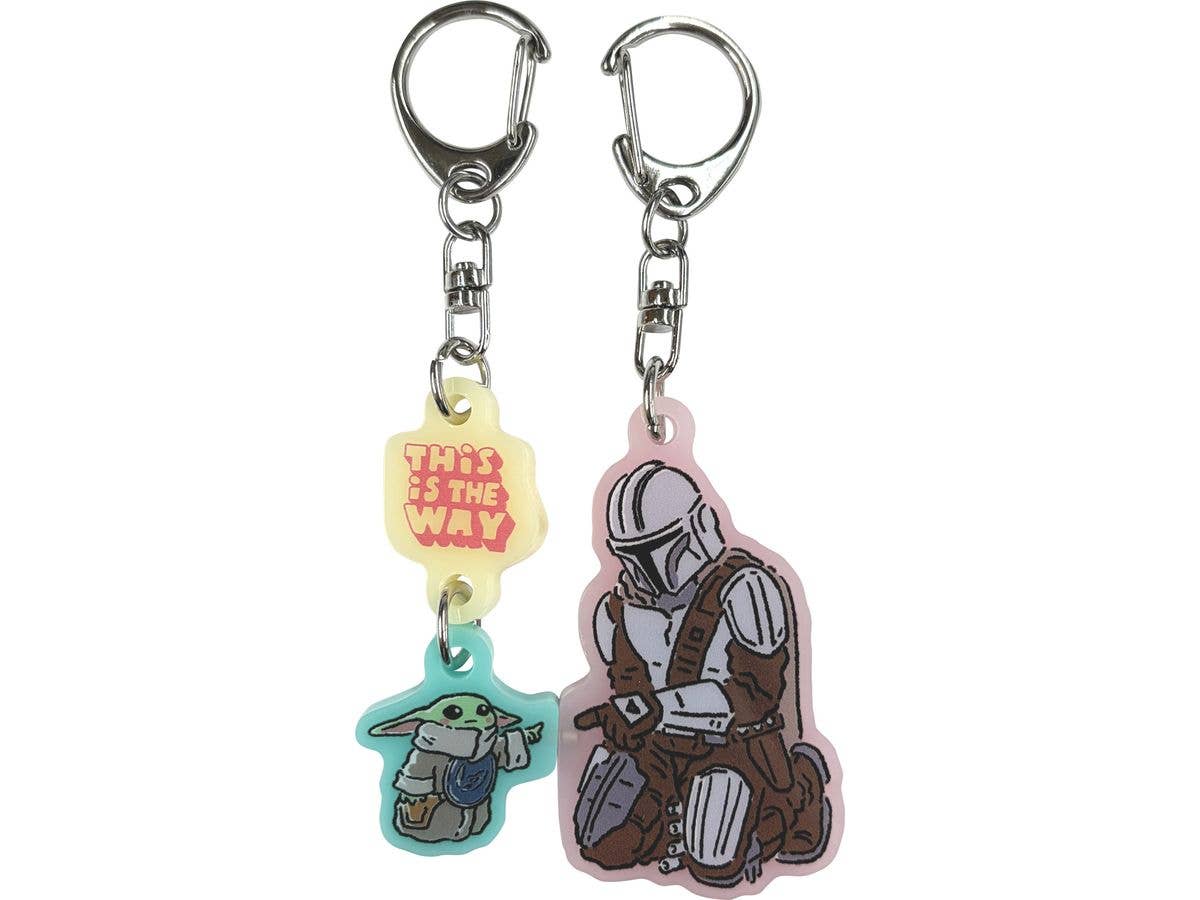 Star Wars Mandalorian and Grogu / Pair Keychains
