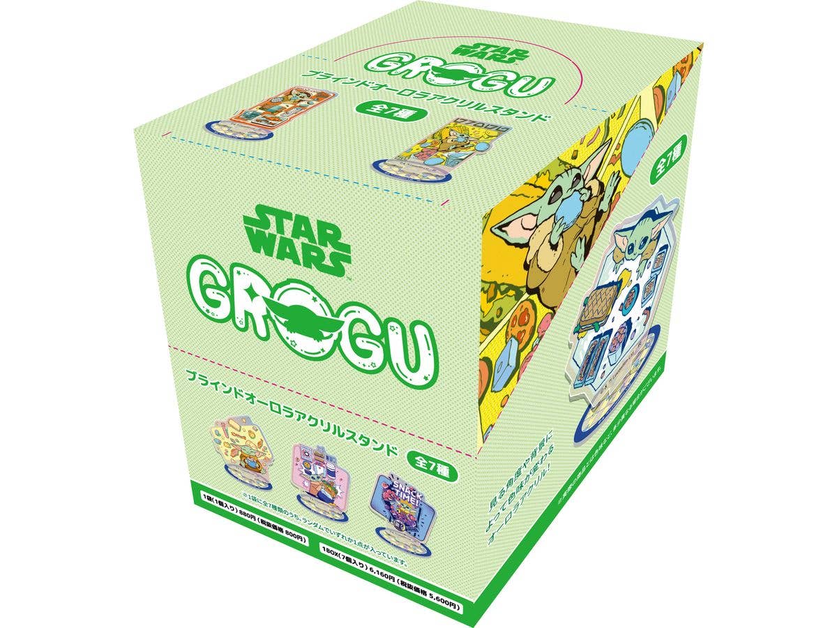 Grogu / Blind Aurora Acrylic Stand Complete Set of 7