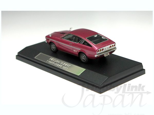 1/43 Nissan Sunny Coupe GX (Wine Purple Metallic)
