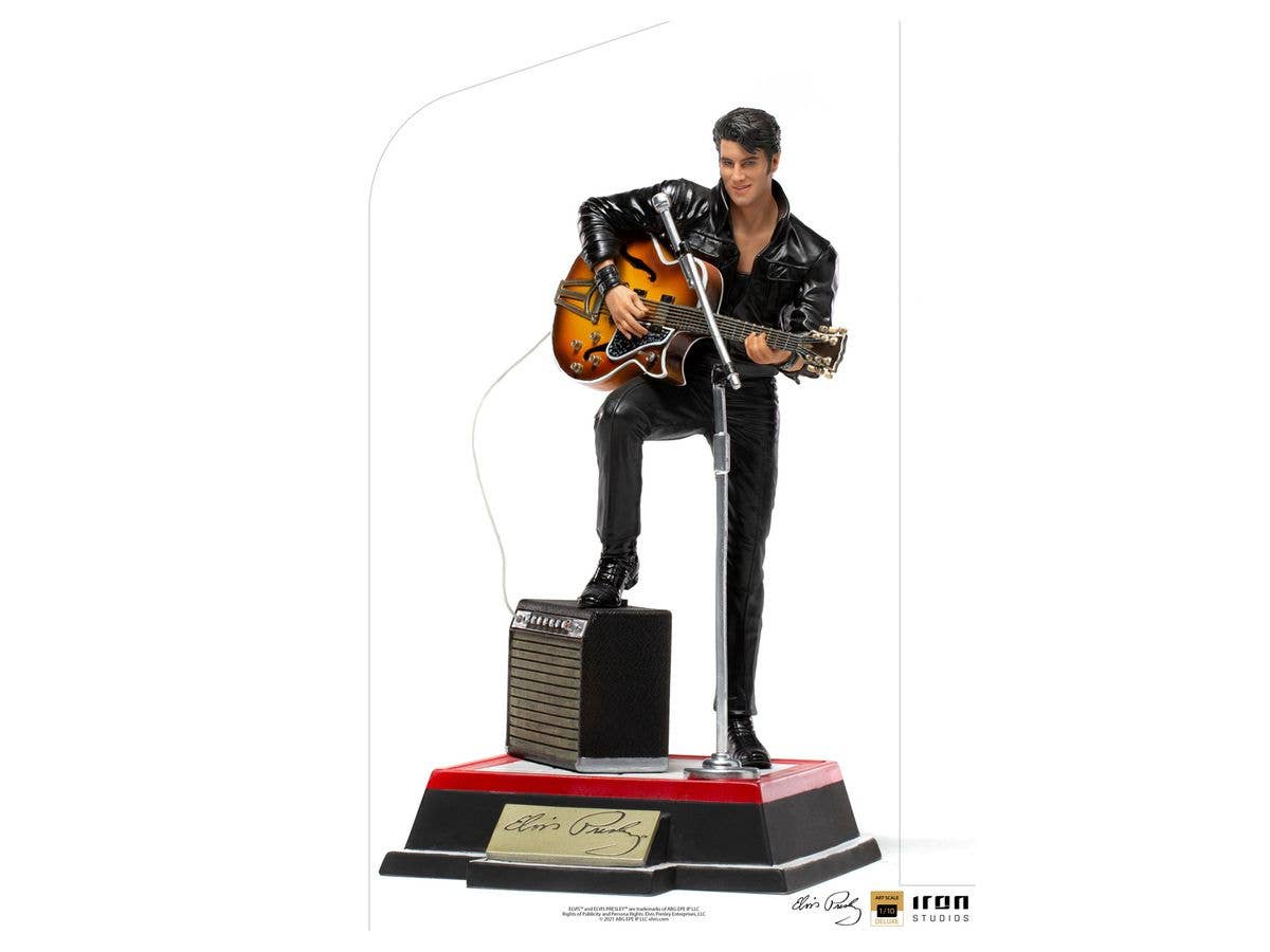 Elvis Presley - Iron Studios Statue: Deluxe Art Scale - Elvis Presley (Comeback)
