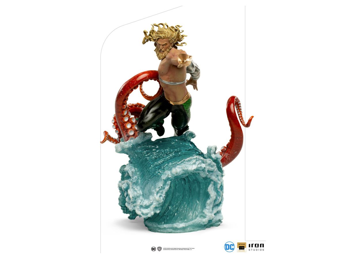 DC - Iron Studios Statue: Deluxe Art Scale - Aquaman (Comic)