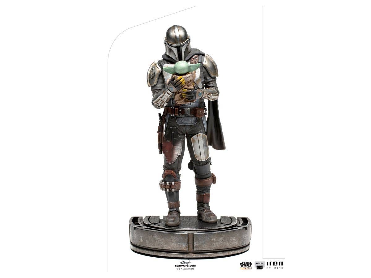 The Mandalorian - Iron Studios Statue: Art Scale - The Mandalorian & Grogu