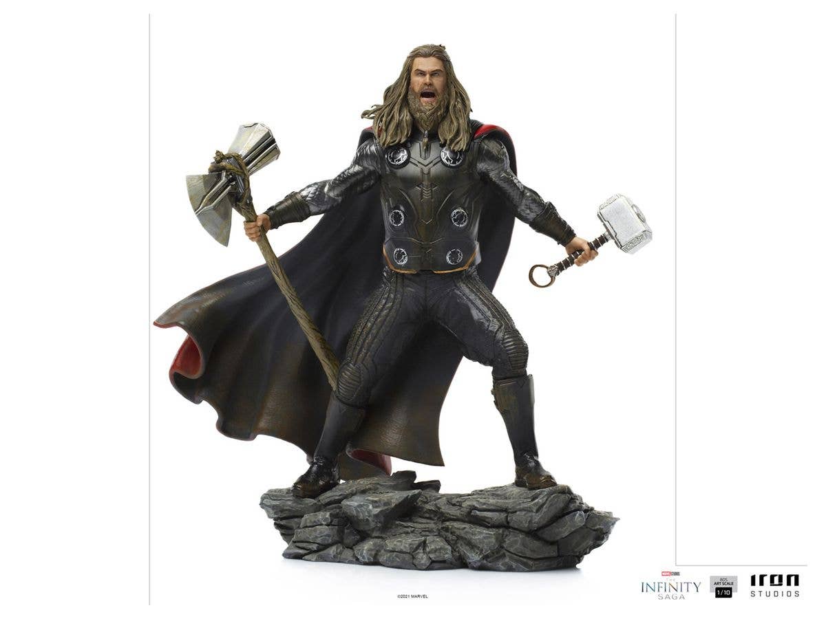 Marvel Iron Studios Scale Statue: Battle Diorama Series Thor (Ultimate) [Movie / Marvel: The Infinity Saga]