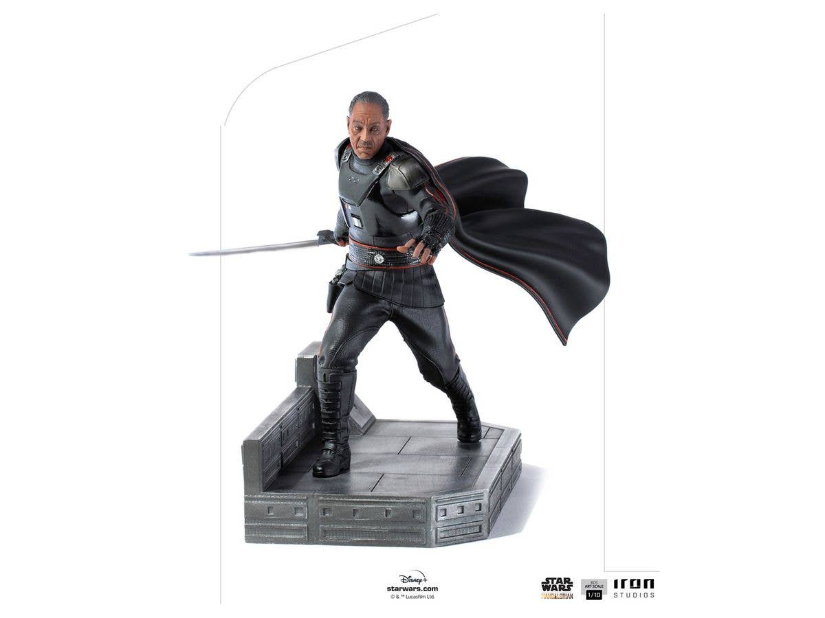 The Mandalorian - Iron Studios Scale Statue: Battle Diorama Series - Moff Gideon