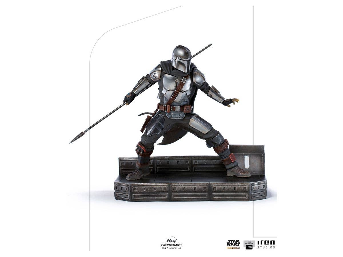 The Mandalorian - Iron Studios Scale Statue: Battle Diorama Series - The Mandalorian