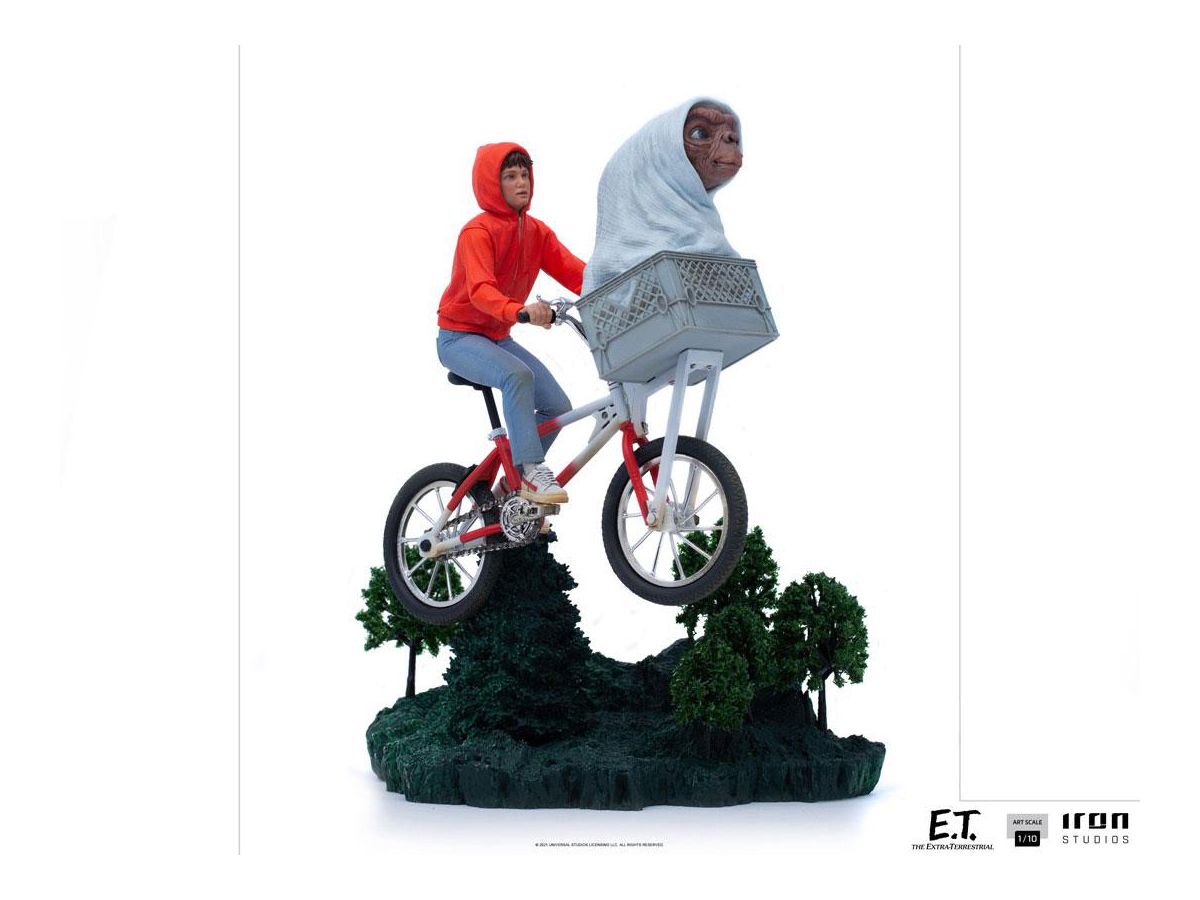 E.T. - Iron Studios Scale Statue: Art Scale - E.T. & Elliott