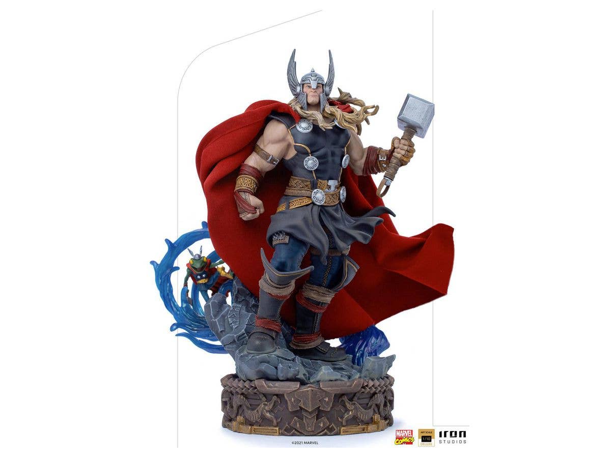 Marvel - Iron Studios Scale Statue: Deluxe Art Scale - Thor (Unleashed) [Comic]