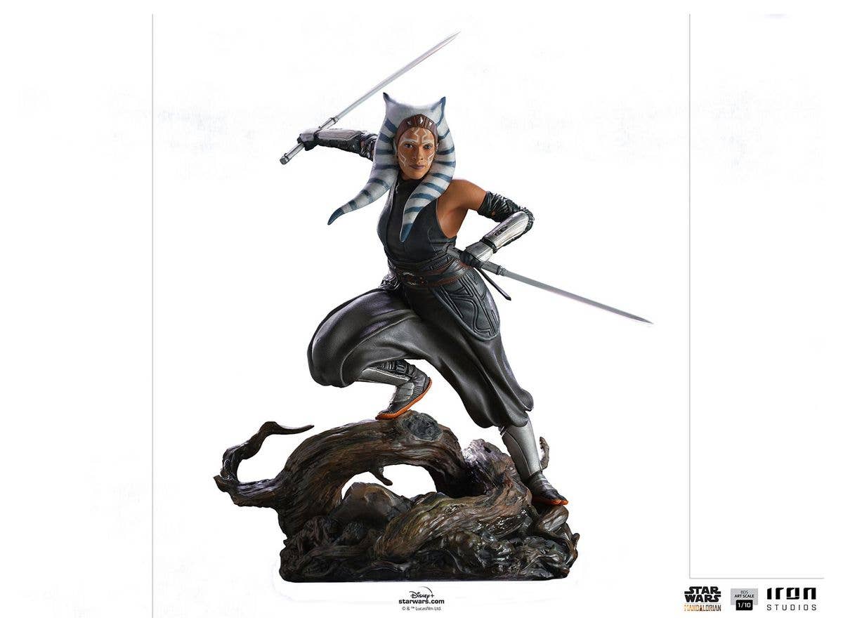 The Mandalorian - Iron Studios Scale Statue: Battle Diorama Series - Ahsoka Tano