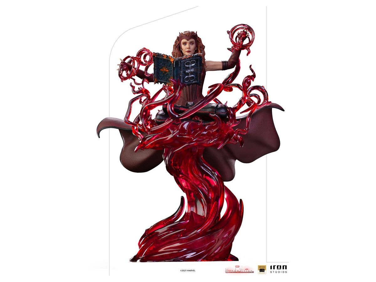 Marvel - Iron Studios Scale Statue: Deluxe Art Scale - Scarlet Witch [TV / WandaVision]