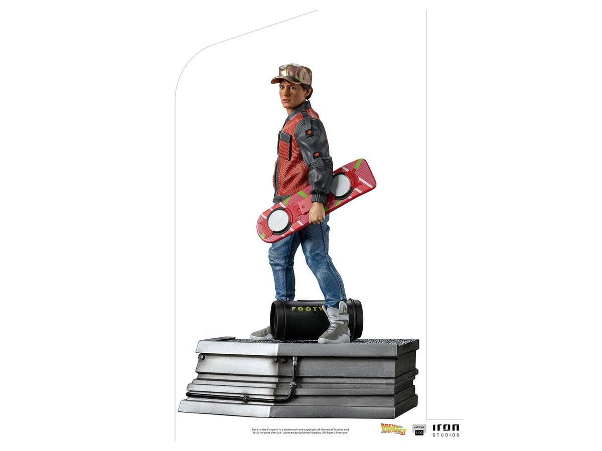 Back To The Future Part II - Iron Studios Scale Statue: Art Scale - Marty McFly