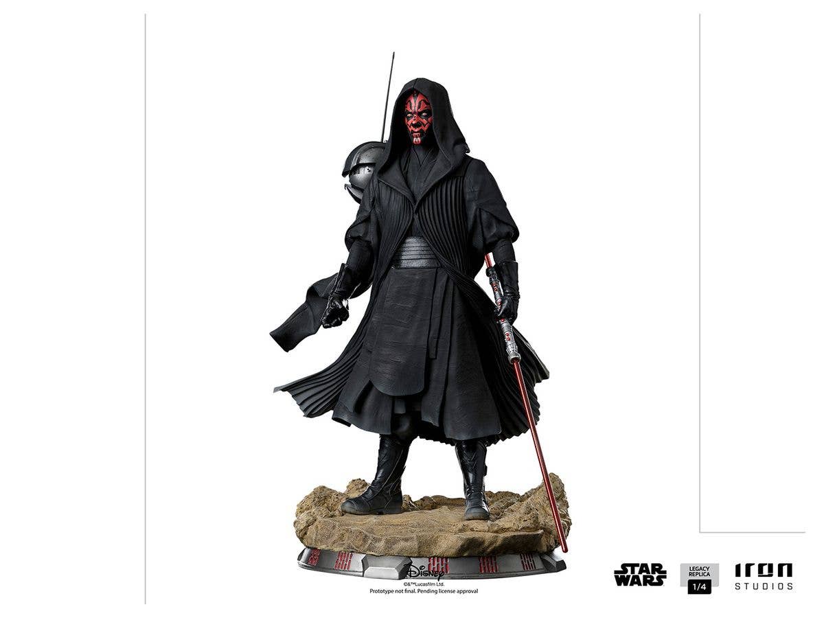 Star Wars - Iron Studios Scale Statue: Legacy Replica Series - Darth Maul