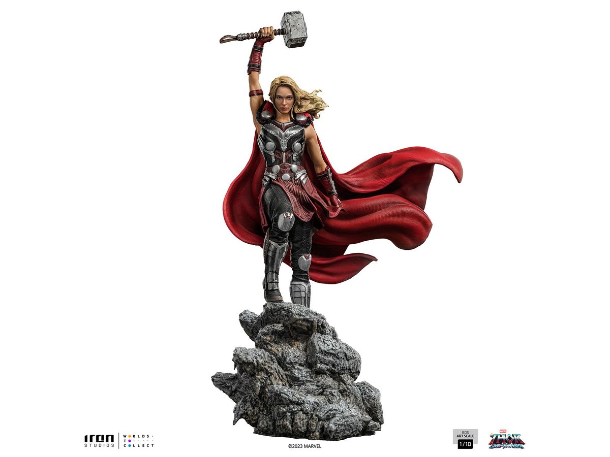 Marvel - Iron Studios Statue: Battle Diorama Series: Mighty Thor [Movie / Thor: Love and Thunder]