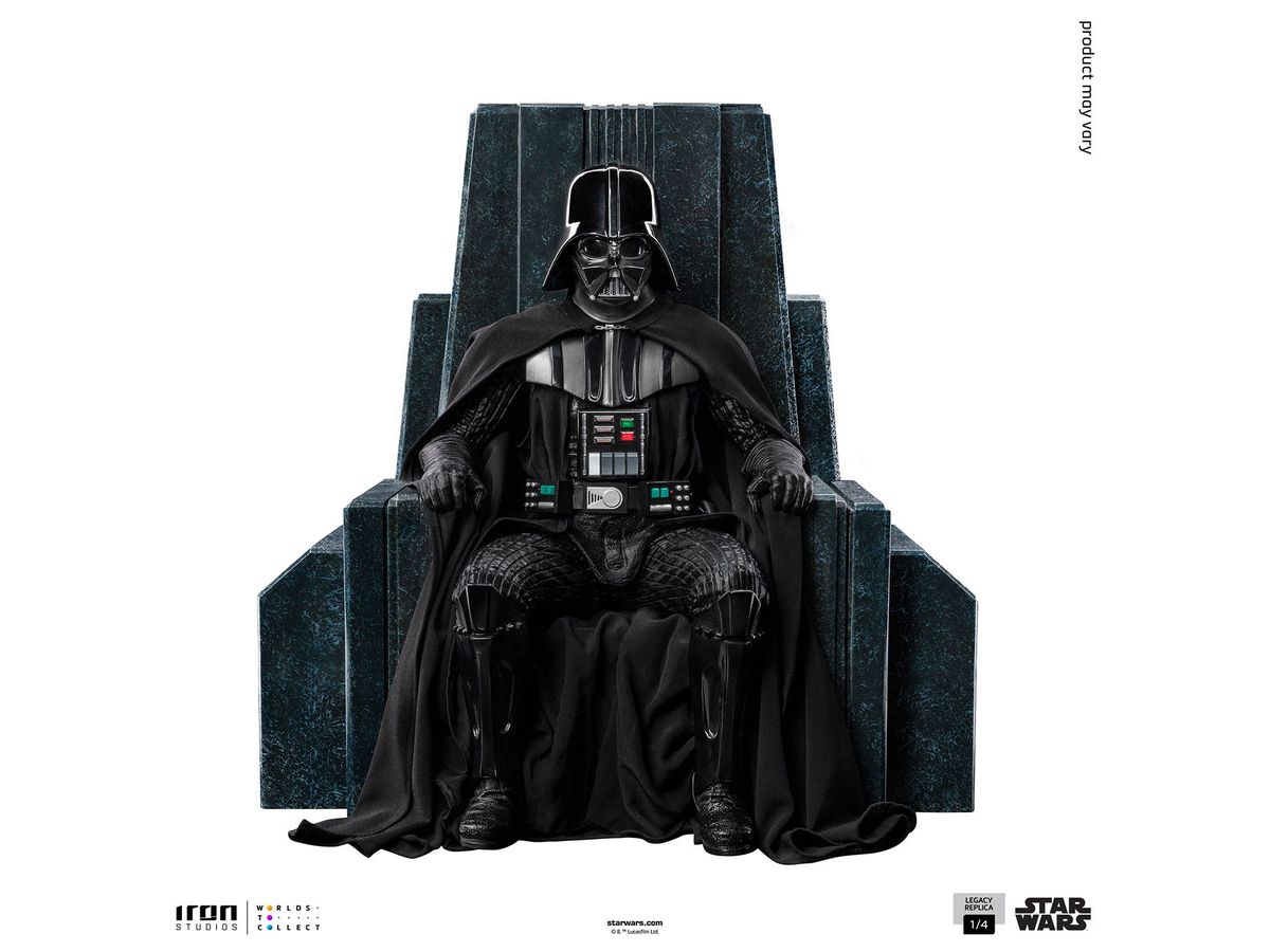 Obi-Wan Kenobi - Iron Studios Statue: Legacy Replica Series - Darth Vader on Throne