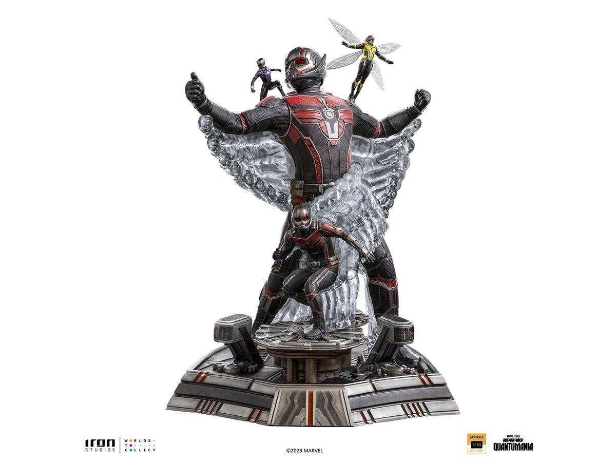 Marvel - Iron Studios Scale Statue: Deluxe Art Scale - Ant-Man & The Wasp [Movie / Ant-Man and the Wasp: Quantumania]