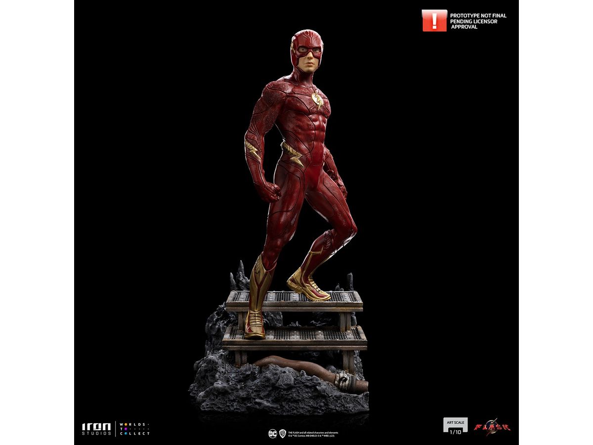 DC - Iron Studios Scale Statue: Art Scale - The Flash [Movie / The Flash]