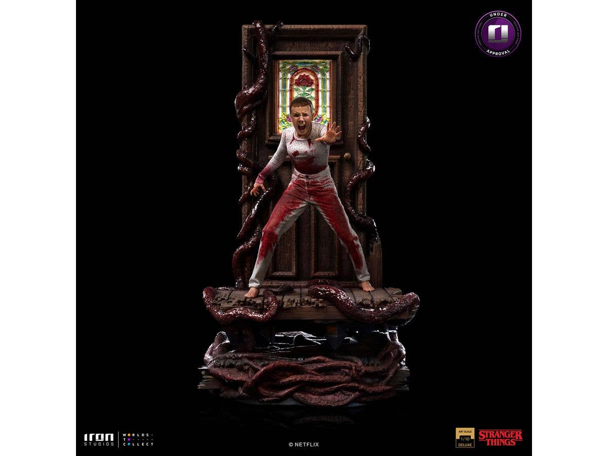 Stranger Things - Iron Studios Scale Statue: Deluxe Art Scale - Eleven