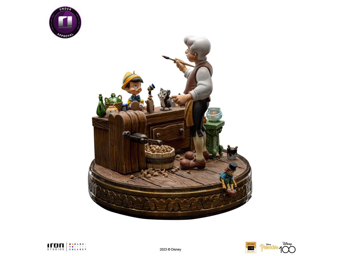 Pinocchio - Iron Studios Scale Statue: Deluxe Art Scale - Pinocchio