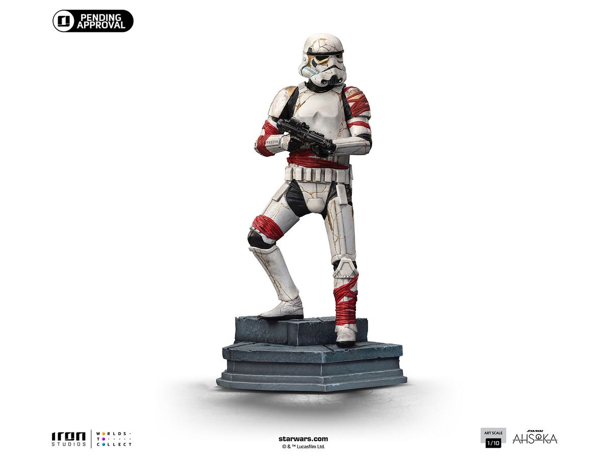 Star Wars - Iron Studios Statue: Art Scale - Night Trooper [TV / Ahsoka]