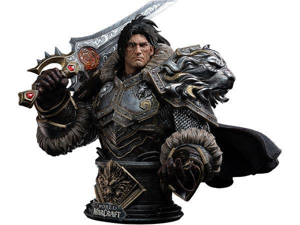 Infinity Studio X Blizzard Varian Wrynn Bust Model (World of Warcraft)