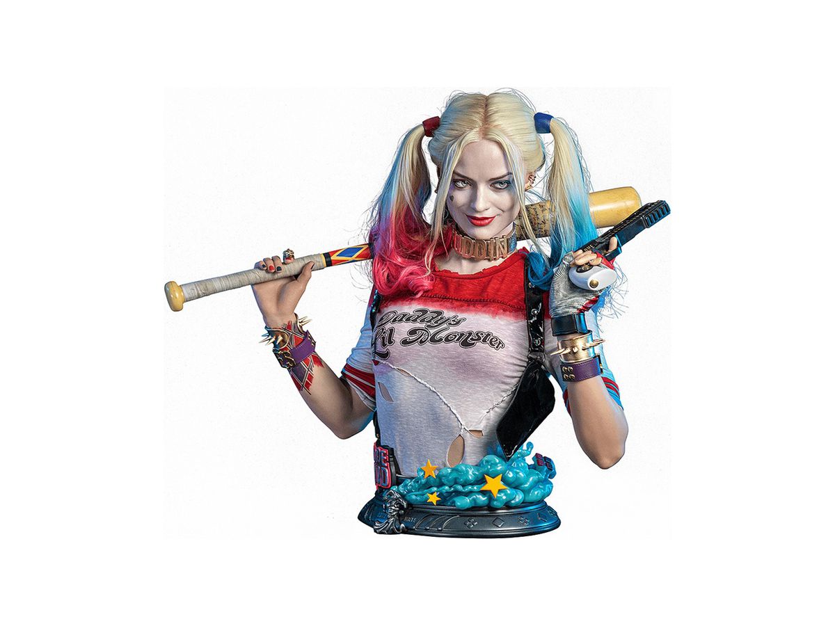 Infinity Studio X Penguin Toys: DC Series Life Size Bust Suicide Squad Harley Quinn (Suicide Squad)
