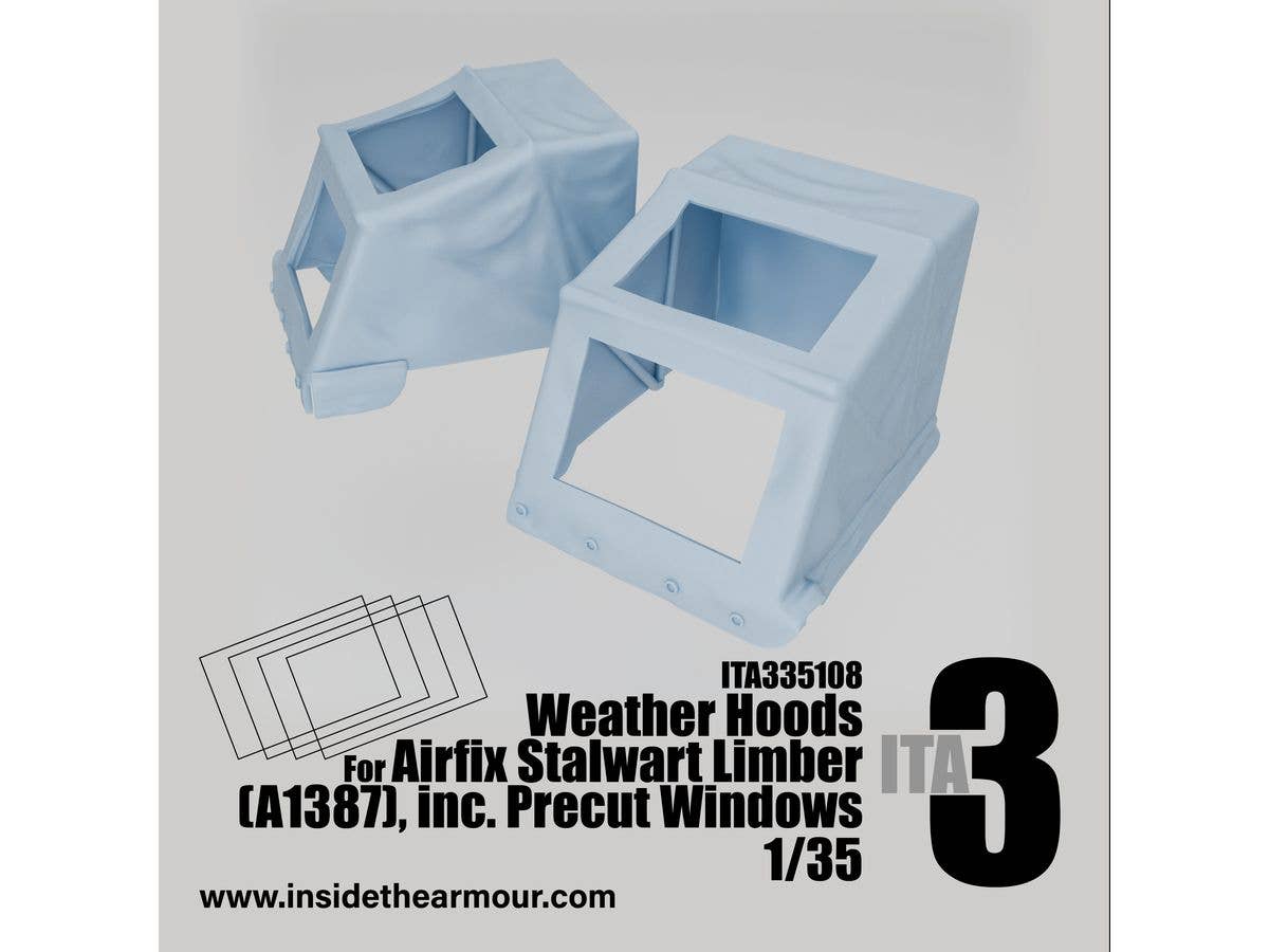 Stalwart Weather Hoods (for Airfix A1387)