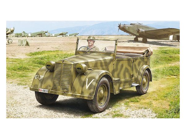 Fiat 508 CM Coloniale (with Driver Figure)