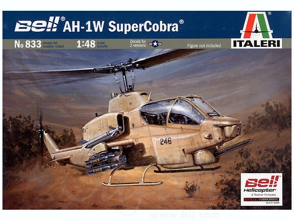 Bell AH-1W SuperCobra 1/48 ヘリコプター Italeri 1/48 Bell AH-1W Supercobra | Jon's Models