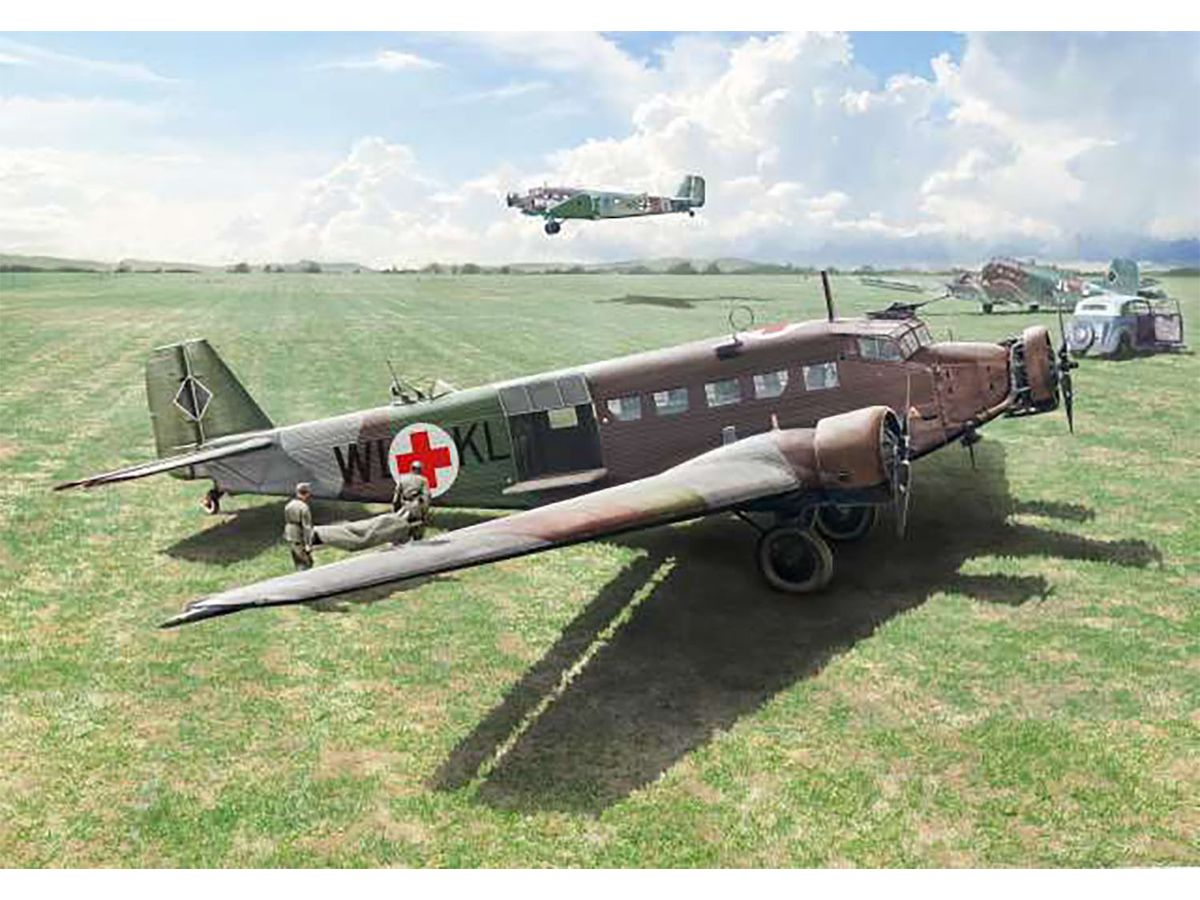 WW.II German Junkers Ju-52/3m Transport Aircraft